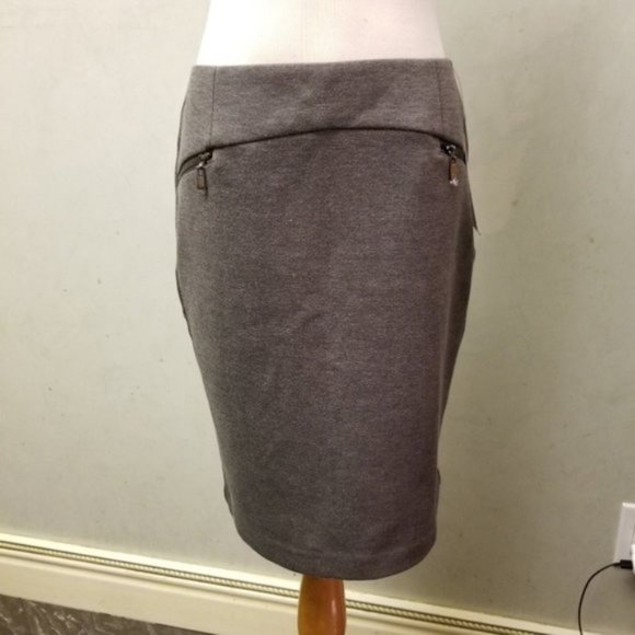NWT Laundry Shelli Segal zipper pocket skirt size 4 (M12) - Picture 4 of 7